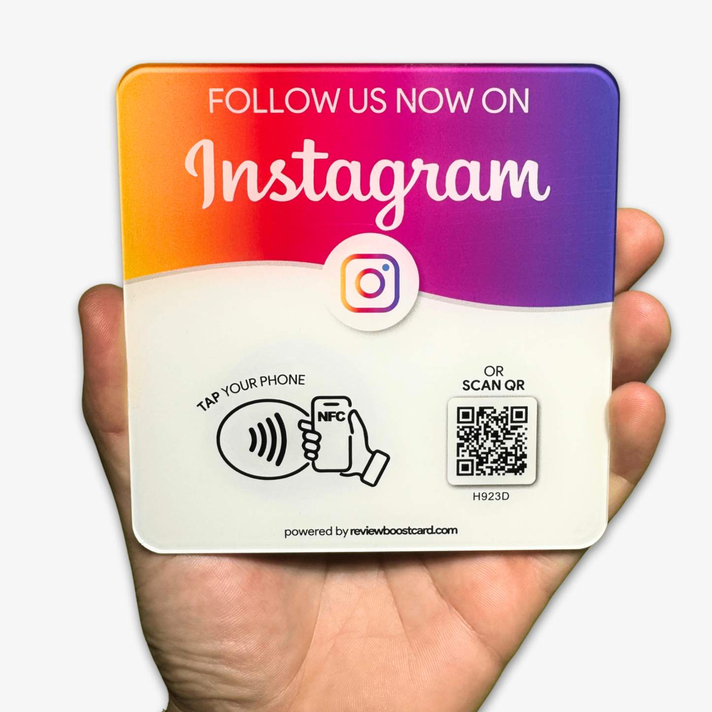 Instagram Followers Plaque